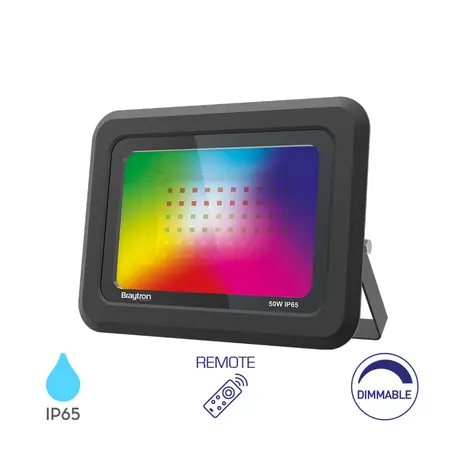 Brayton LED Flutlicht 30W - RGB Funktion - IP65 Außenstrahler