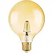 Ledvance LED-Lampe – E27 – Dimmbares Glühwendel-Design, Vintage-Globe 55 – 6,5 W, 725 lm, 2400 K, extra warmweißes Licht