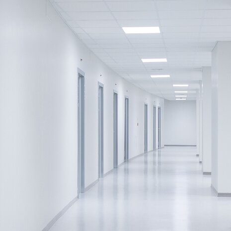 Spectrum LED-Panel Algine Highlum Hintergrundbeleuchtung 45W-25W | 5400lm-3000lm | 830-840-860 CCT | 62x62cm - UGR <19 Spectrum LED-Panel Algine Highlum Hintergrundbeleuchtung 45W-25W | 5400lm-3000lm | 830-840-860 CCT | 62x62cm - UGR <19
