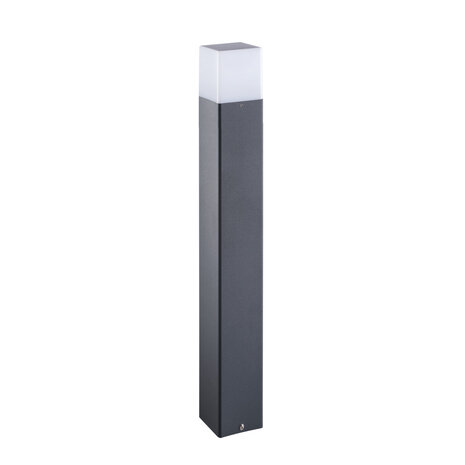 Kanlux – Zuverlässige LED- und Elektrobeleuchtung Kanlux Varda 80 Wegeleuchte E27 - IP44 Anthrazit E27/20W/230V