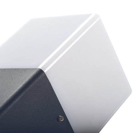 Kanlux – Zuverlässige LED- und Elektrobeleuchtung Kanlux Varda 80 Wegeleuchte E27 - IP44 Anthrazit E27/20W/230V