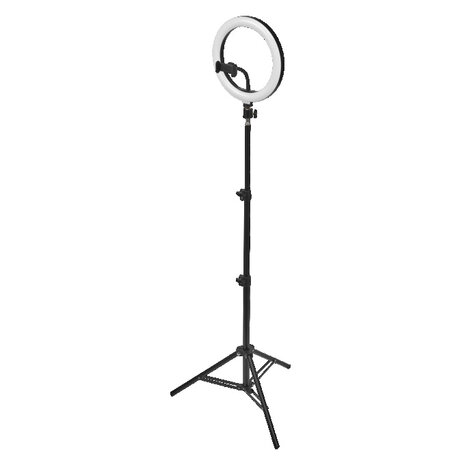 Ledvance - Dimmbare LED-Stehleuchte mit Gestell und Halterung für Vlogging LED/6W/USB 3000/4000/6500K