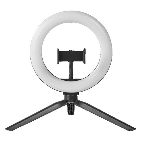 LED-Ringlicht mit Stativ - 190 mm USB-Anschluss dimmbar 10W | 3000–5800 K - 400–500 lm LED-Ringlicht mit Stativ - 190 mm USB-Anschluss dimmbar 10W | 3000–5800 K - 400–500 lm