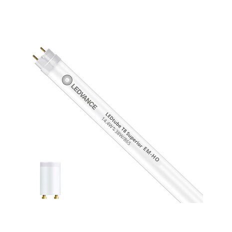 Ledvance LED Röhre T8 EM Superior (EM/Mains) Ultra Efficiency 22.1W 4100lm - 940 Kaltweiß | 150cm - Ersatz Für 58W
