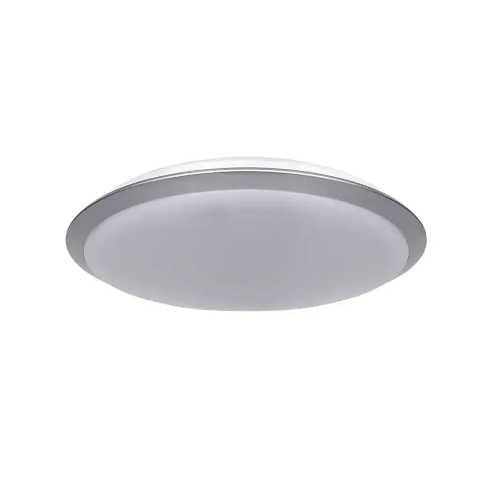 Aigostar LED-Leuchten LED Deckenleuchte Rund Silber - 24W - 1800lm 3000K Warmweiß Aigostar LED-Leuchten LED Deckenleuchte Rund Silber - 24W - 1800lm 3000K Warmweiß