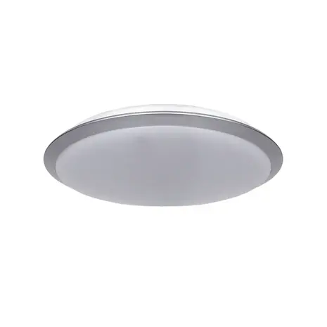 Aigostar LED-Leuchten LED Deckenleuchte Rund Silber - 24W - 1800lm 3000K Warmweiß Aigostar LED-Leuchten LED Deckenleuchte Rund Silber - 24W - 1800lm 3000K Warmweiß