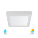 Brayton Braytron LED Plafondlamp 12W - 1120lm CCT Weiß Quadratisch