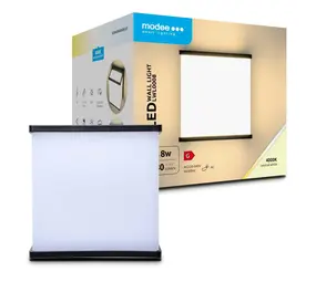 Modee Lighting LED Wandlampe 8W - 680lm 4000K - IP65 - 120x120x92mm