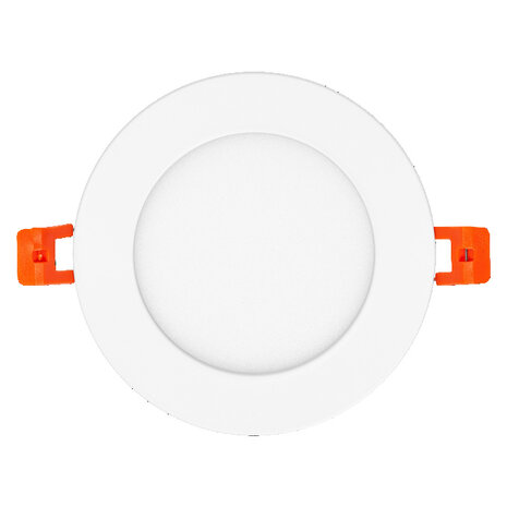 LED Downlight Slim Einbau 8W - 550lm 6500K - 120mm Weiß LED Downlight Slim Einbau 8W - 550lm 6500K - 120mm Weiß
