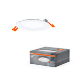LED Downlight Slim Einbau 8W - 550lm 6500K - 120mm Weiß