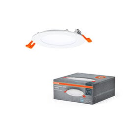 ledvanve LED Downlight Slim Einbau 8W - 550lm 6500K - 120mm Weiß