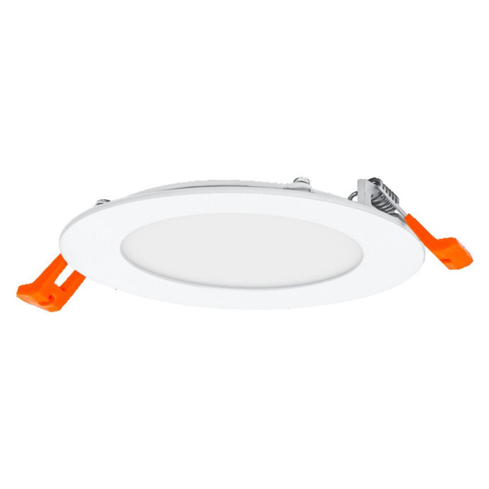 LED Downlight Slim Einbau 8W - 550lm 6500K - 120mm Weiß LED Downlight Slim Einbau 8W - 550lm 6500K - 120mm Weiß