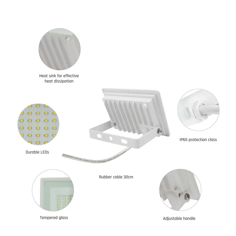 Spectrum LED Noctis Lux 3 Floodlight 20W - 4000K 2000lm Weiß Spectrum LED Noctis Lux 3 Floodlight 20W - 4000K 2000lm Weiß