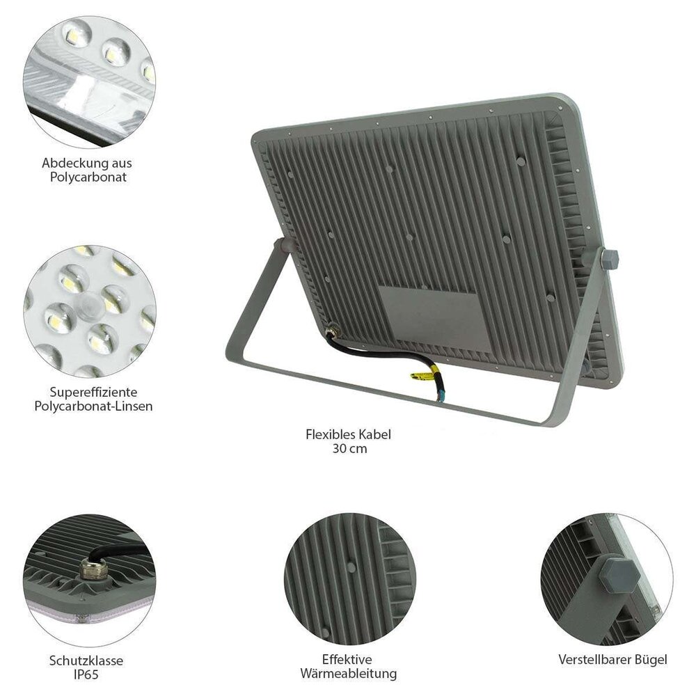 Spectrum LED Strahler NOCTIS MAX - 200W - 4000K Neutralweiß - 17500Lm Spectrum LED Strahler NOCTIS MAX - 200W - 4000K Neutralweiß - 17500Lm