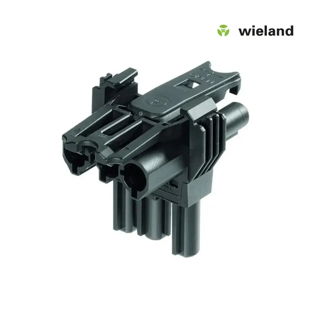 Wieland Electric Original Wieland GST18i3 T-Verteiler 3-polig – 1x Stecker auf 2x Buchsen | 92.030.3153.1 Wieland Electric Original Wieland GST18i3 T-Verteiler 3-polig – 1x Stecker auf 2x Buchsen | 92.030.3153.1