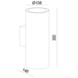 Lucide Volantis Außenwandspot Schwarz 2xE27 40W - IP54 Lucide Volantis Außenwandspot Schwarz 2xE27 40W - IP54