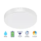 Brayton LED Deckenleuchte Grande Ø150mm 10-20W CCT - IP65 - Bewegungsmelder Brayton LED Deckenleuchte Grande Ø150mm 10-20W CCT - IP65 - Bewegungsmelder