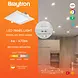 Brayton LED Einbaustrahler quadratisch – 6W – 3CCT – 470lm – 110x110mm Brayton LED Einbaustrahler quadratisch – 6W – 3CCT – 470lm – 110x110mm