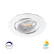 Brayton LED Einbauspot 7W Dimmbar CCT - Ø82mm - Ausschnitt Ø70mm - Weiß Brayton LED Einbauspot 7W Dimmbar CCT - Ø82mm - Ausschnitt Ø70mm - Weiß