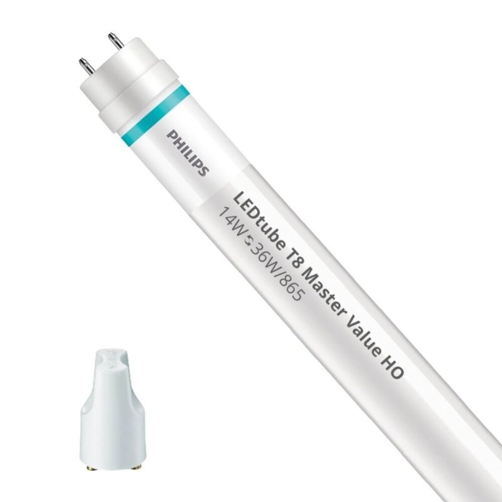 Philips MASTER Value LEDtube T8 120cm 14W 2100Lm - 865 Tageslichtweiß | EM/Mains | Ersetzt 36W Philips MASTER Value LEDtube T8 120cm 14W 2100Lm - 865 Tageslichtweiß | EM/Mains | Ersetzt 36W