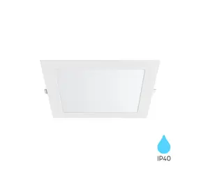 Brayton LED Einbauspot Quadrat 12W CCT - 150x150mm Einbaumaß