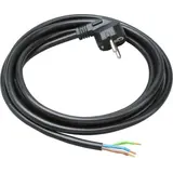 Sollux Lighting Anschlusskabel mit Winkelstecker 5m - H03VV-F 3G0,75mm² - Schwarz Sollux Lighting Anschlusskabel mit Winkelstecker 5m - H03VV-F 3G0,75mm² - Schwarz