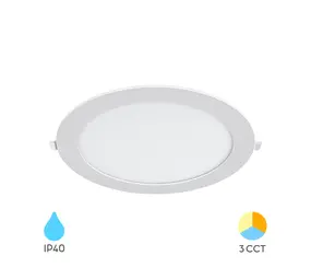 Brayton LED Einbaustrahler 18W 1760Lm CCT - Ø229mm - IP40 - Rund Brayton LED Einbaustrahler 18W 1760Lm CCT - Ø229mm - IP40 - Rund