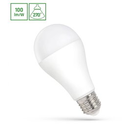 Modee Lighting LED Lampe E27 A60 – 18,5W 1900lm – 2700K Warmweiß – Kunststoffgehäuse