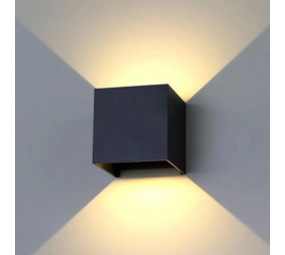 Led line LED Wandleuchte Schwarz 2x3W 3000K - Up & Down - IP65 | PVC Led line LED Wandleuchte Schwarz 2x3W 3000K - Up & Down - IP65 | PVC