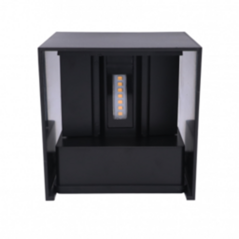 Led line LED Wandleuchte Schwarz 2x3W 3000K - Up & Down - IP65 | PVC Led line LED Wandleuchte Schwarz 2x3W 3000K - Up & Down - IP65 | PVC