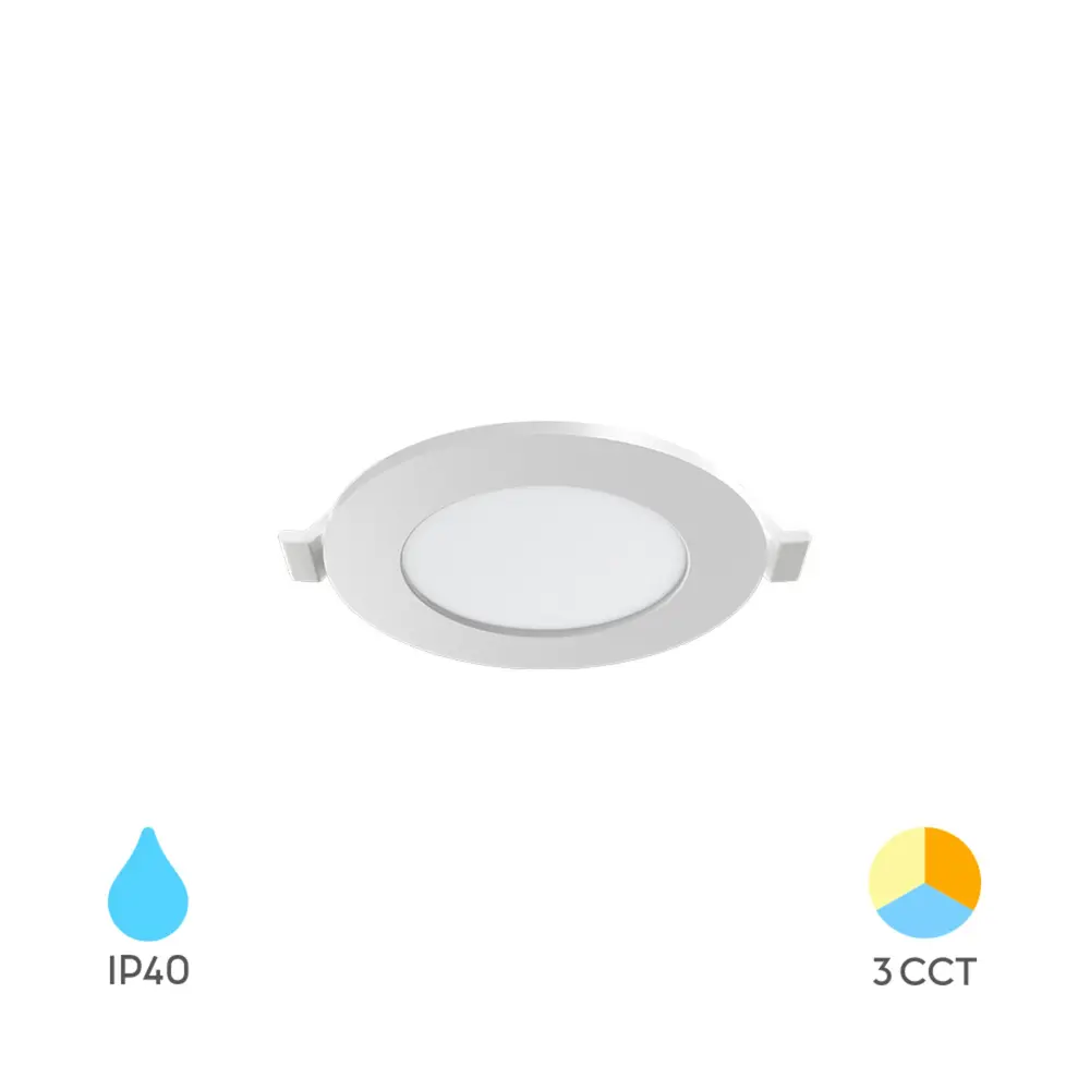 Brayton LED Einbaustrahler Rund 3W 220Lm CCT IP40 Ø60mm Ausschnitt Brayton LED Einbaustrahler Rund 3W 220Lm CCT IP40 Ø60mm Ausschnitt