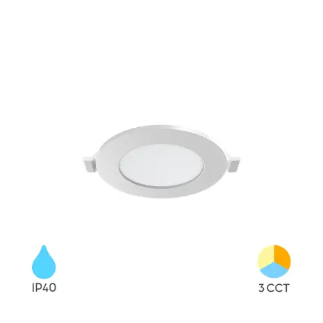 Brayton LED Einbaustrahler Rund 3W 220Lm CCT IP40 Ø60mm Ausschnitt Brayton LED Einbaustrahler Rund 3W 220Lm CCT IP40 Ø60mm Ausschnitt