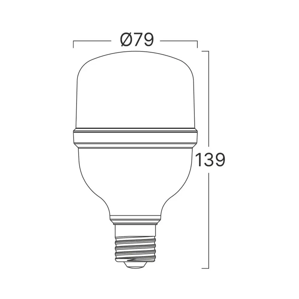 Brayton LED Lampe Premium E27 - T80 - 18W 4000K Neutralweiß Brayton LED Lampe Premium E27 - T80 - 18W 4000K Neutralweiß