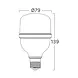 Brayton LED Lampe Premium E27 - T80 - 18W 4000K Neutralweiß Brayton LED Lampe Premium E27 - T80 - 18W 4000K Neutralweiß