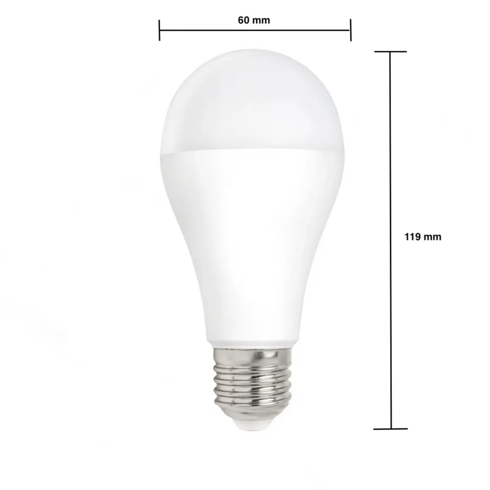 Modee Lighting LED-Lampe – E27 A60 – 18,5 W - 1900 lm – 4000 K Neutralweiß