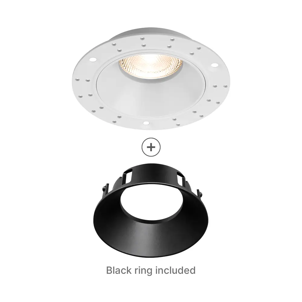 Brayton LED Stuck Einbaustrahler 55mm – Rahmenloser LED Spot für Decken