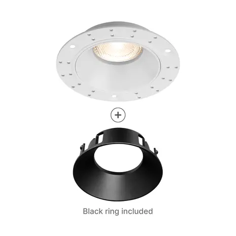 Brayton LED Stuck Einbaustrahler 55mm – Rahmenloser LED Spot für Decken