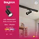 Brayton LED 3-Phasen Schienenstrahler 30W 2960Lm CCT Schwarz 3in1