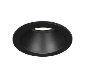 Brayton LED Einbaustrahler Beta Rund Schwenkbar Ø85mm Mattschwarz Brayton LED Einbaustrahler Beta Rund Schwenkbar Ø85mm Mattschwarz