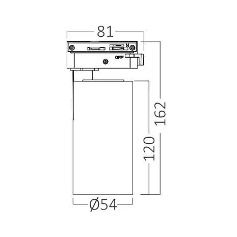 Brayton LED-Schienenstrahler 1-phasig – Weiß – 15 W | 1560 lm – 3 Farbtemperaturen (3000 K/4000 K/6000 K) | 2 Jahre Garantie Brayton LED-Schienenstrahler 1-phasig – Weiß – 15 W | 1560 lm – 3 Farbtemperaturen (3000 K/4000 K/6000 K) | 2 Jahre Garantie