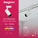 Brayton LED-Schienenstrahler 1-phasig – Weiß – 15 W | 1560 lm – 3 Farbtemperaturen (3000 K/4000 K/6000 K) | 2 Jahre Garantie Brayton LED-Schienenstrahler 1-phasig – Weiß – 15 W | 1560 lm – 3 Farbtemperaturen (3000 K/4000 K/6000 K) | 2 Jahre Garantie