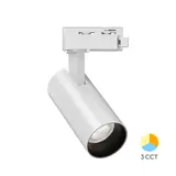 Brayton LED-Schienenstrahler 1-phasig – Weiß – 15 W | 1560 lm – 3 Farbtemperaturen (3000 K/4000 K/6000 K) | 2 Jahre Garantie