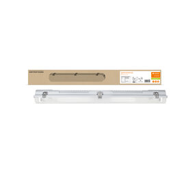 Ledvance LED Feuchtraumleuchten Gehäuse 60cm - T8 / G13 - Wannenleuchten Damp proof IP65  | IK10 - 1-Flammig