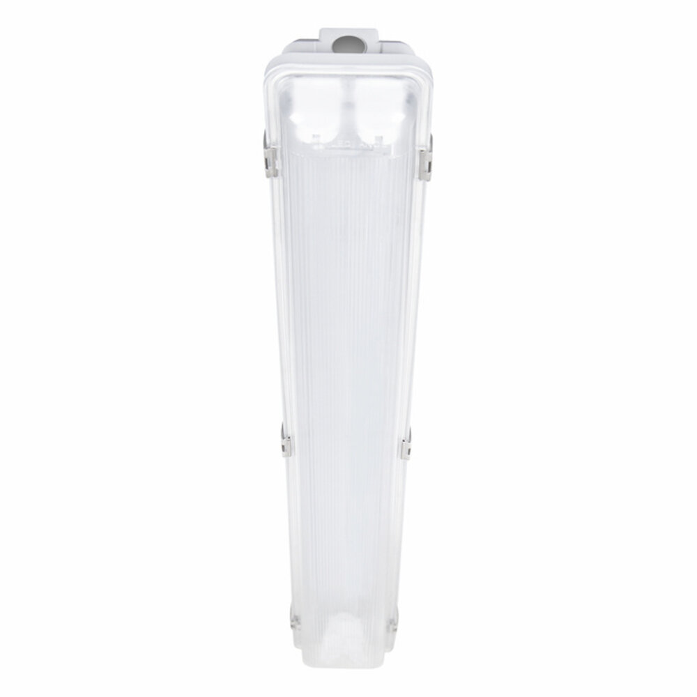Ledvance LED Feuchtraumleuchten Gehäuse 60cm - T8 / G13 - Wannenleuchten Damp proof IP65  | IK10 - 2-Lampig