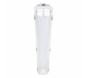 Ledvance LED Feuchtraumleuchten Gehäuse 60cm - T8 / G13 - Wannenleuchten Damp proof IP65  | IK10 - 2-Flammig