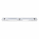Ledvance LED Feuchtraumleuchten Gehäuse 60cm - T8 / G13 - Wannenleuchten Damp proof IP65  | IK10 - 2-Lampig