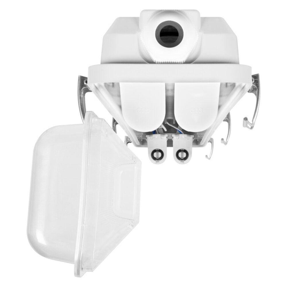 Ledvance LED Feuchtraumleuchten Gehäuse 60cm - T8 / G13 - Wannenleuchten Damp proof IP65  | IK10 - 2-Lampig