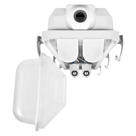 Ledvance LED Feuchtraumleuchten Gehäuse 60cm - T8 / G13 - Wannenleuchten Damp proof IP65  | IK10 - 2-Lampig