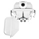 Ledvance LED Feuchtraumleuchten Gehäuse 60cm - T8 / G13 - Wannenleuchten Damp proof IP65  | IK10 - 2-Lampig