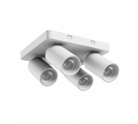 Spectrum LED Deckenstrahler 4-fach Weiß GU10 Quadratisch Verstellbar Spectrum LED Deckenstrahler 4-fach Weiß GU10 Quadratisch Verstellbar